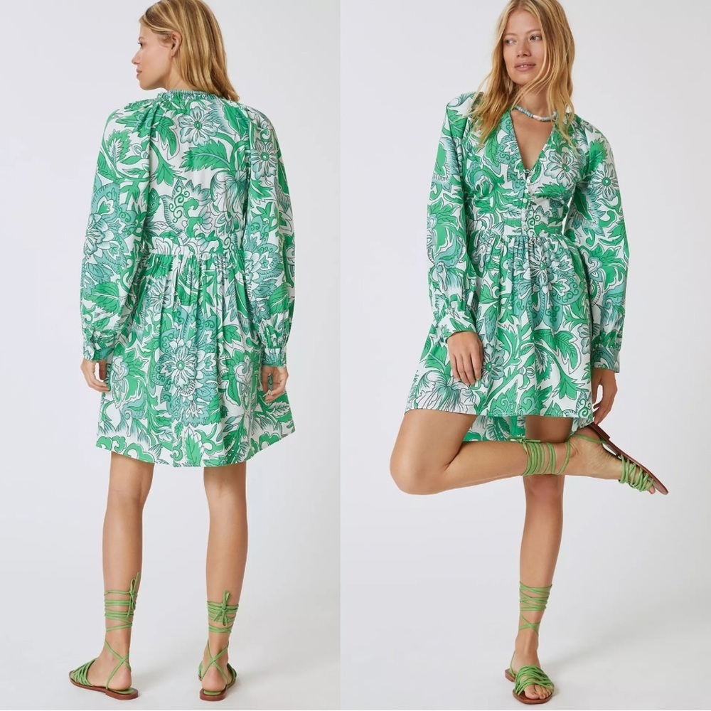 Anthropologie Leutreke Forever That Girl Floral Mini Dress